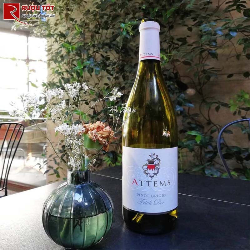 Rượu vang Attems Pinot Grigio