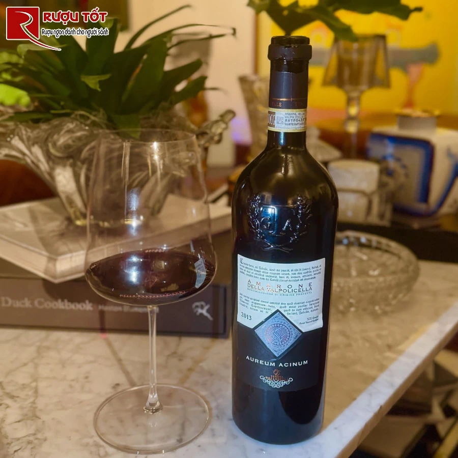 ruou vang aureum acinum amarone chinh hang