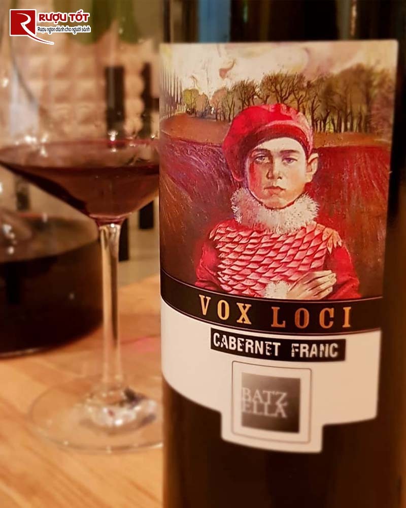 rượu vang Batzella Vox Loci Cabernet Franc