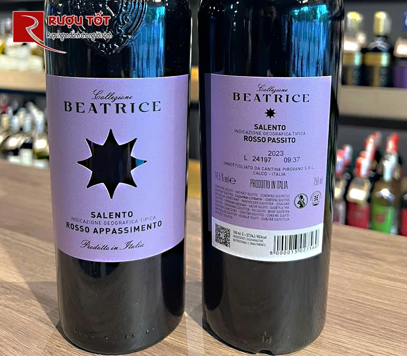Rượu vang Beatrice Rosso