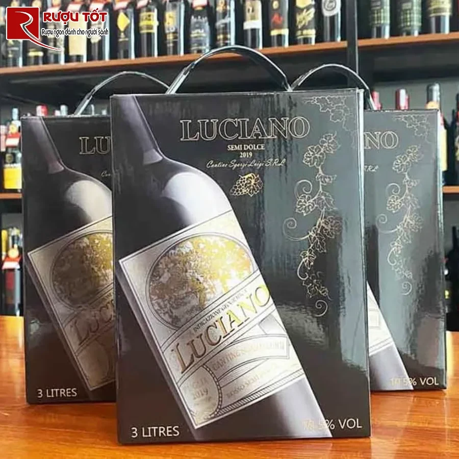 ruou vang bich luciano 3l 10,5% hao hang gia tot