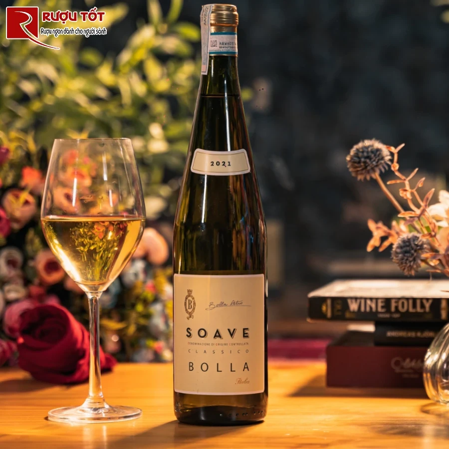 ruou vang bolla soave classico doc retro