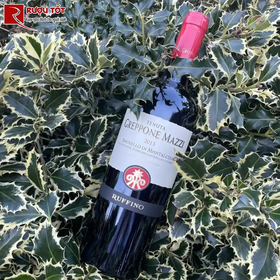 ruou vang brunello di montalcino greppone mazzi