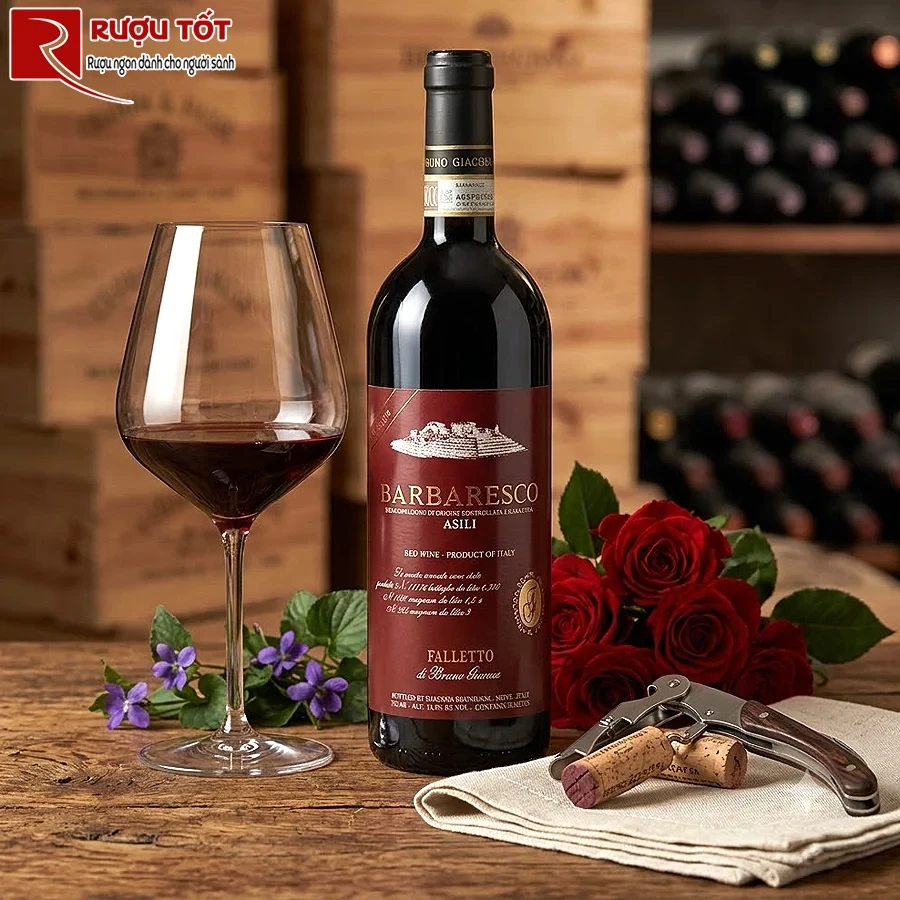 Rượu vang Bruno Giacosa Barbaresco Asili Riserva