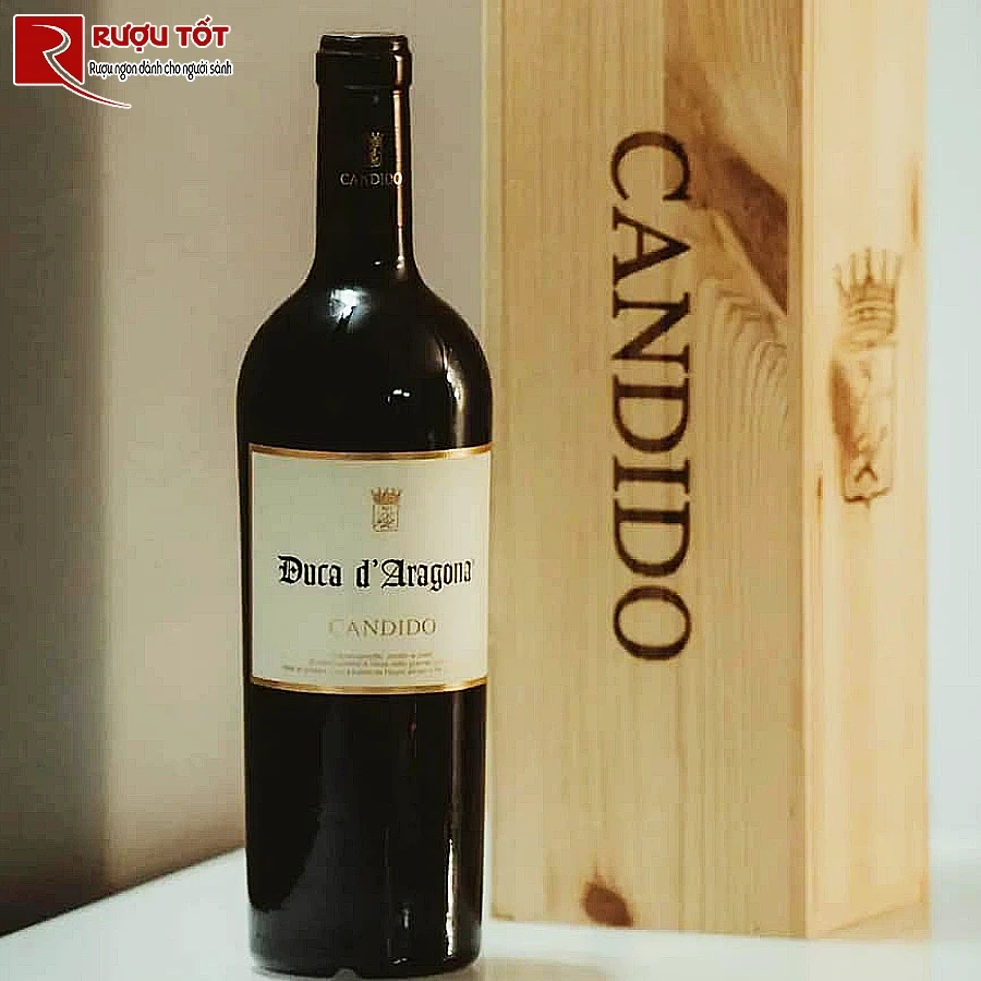 ruou vang candido duca daragona salento rosso