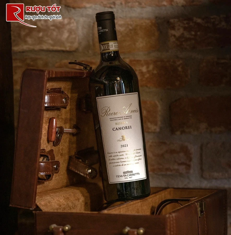 Rượu vang Canorei Roero Arneis Riserva
