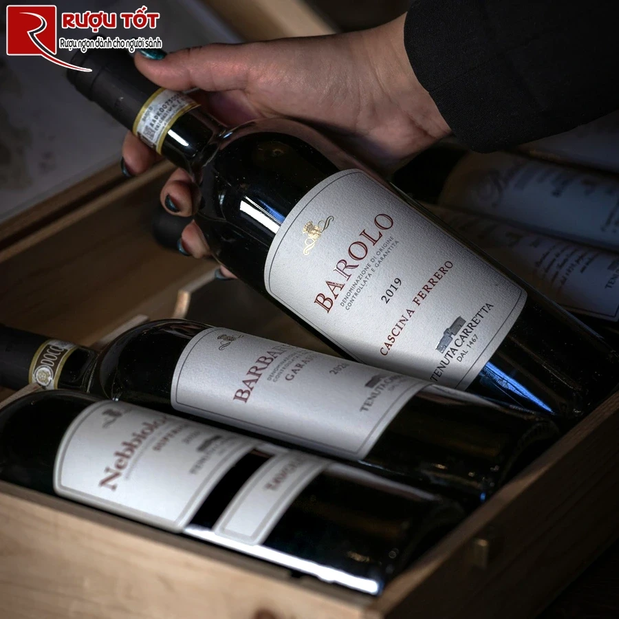 Rượu vang Cascina Ferrero Barolo