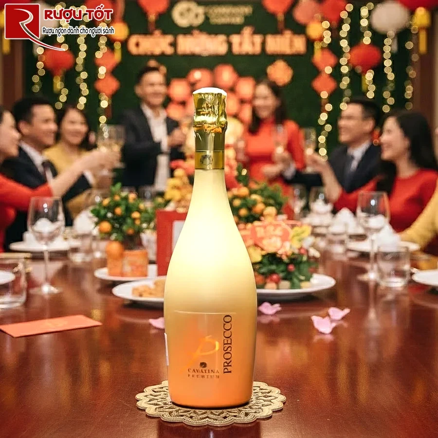 Rượu vang Cavatina Premium Prosecco