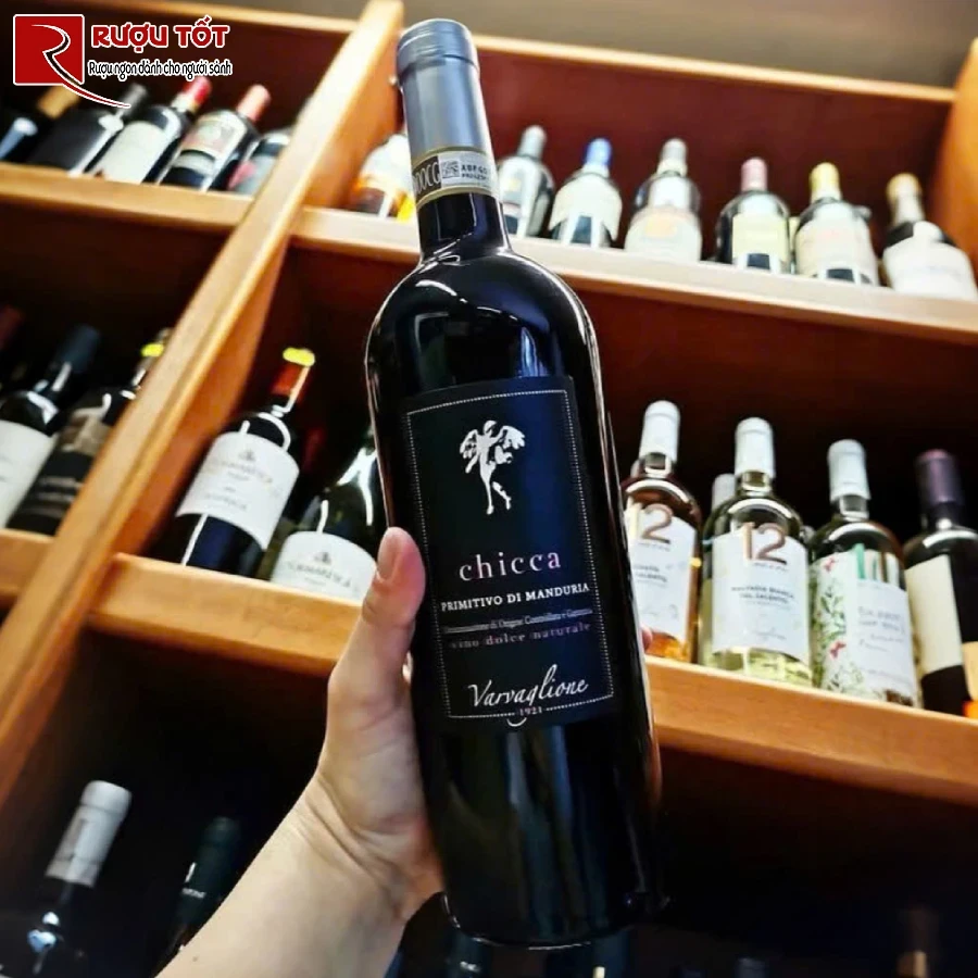 ruou vang chicca primitivo di manduria