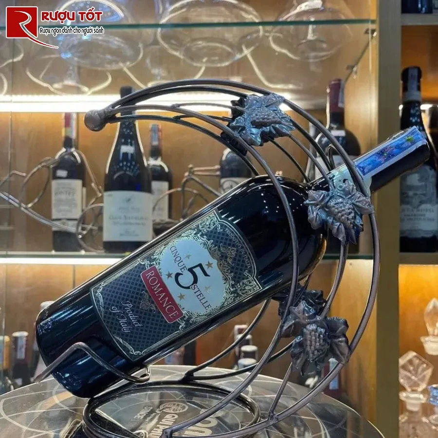 ruou vang cinque 5 stelle
