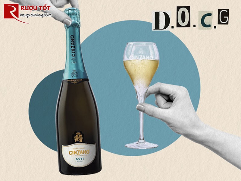 Rượu vang Cinzano Moscato