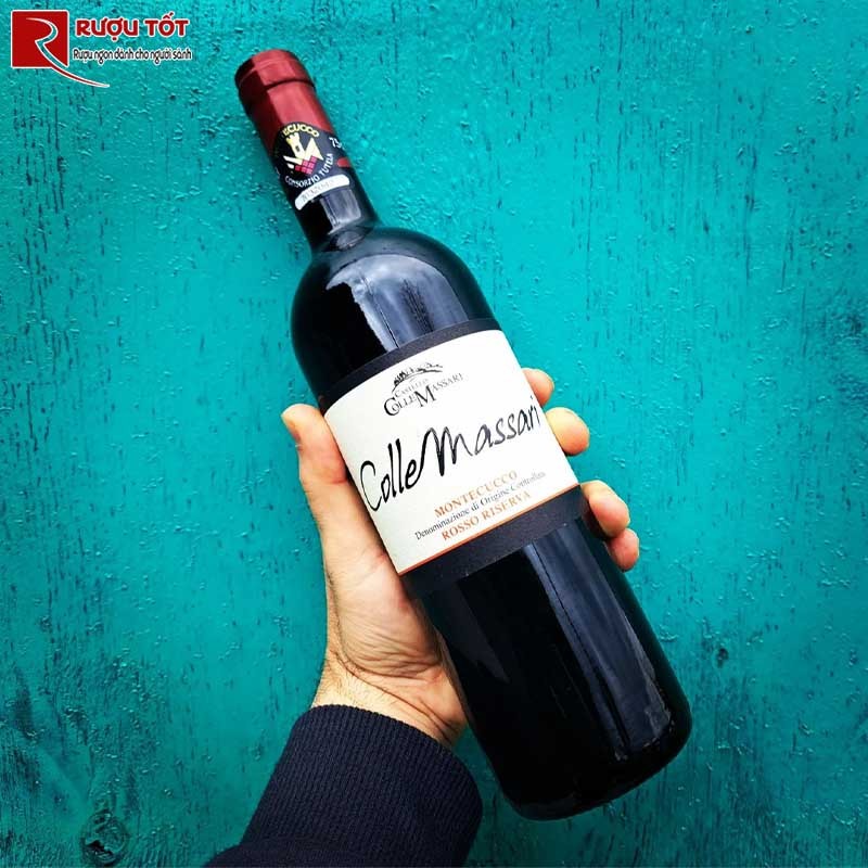 Rượu Vang Collemassari Montecucco Rosso Riserva
