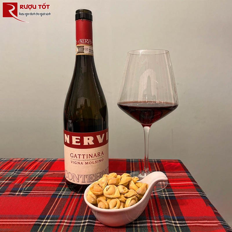 Rượu Vang Conterno Nervi Gattinara Vigna Molsino