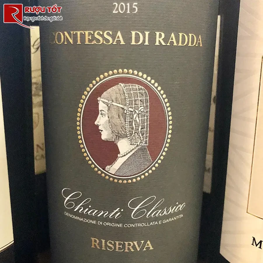 ruou vang contessa di radda chianti classico riserva