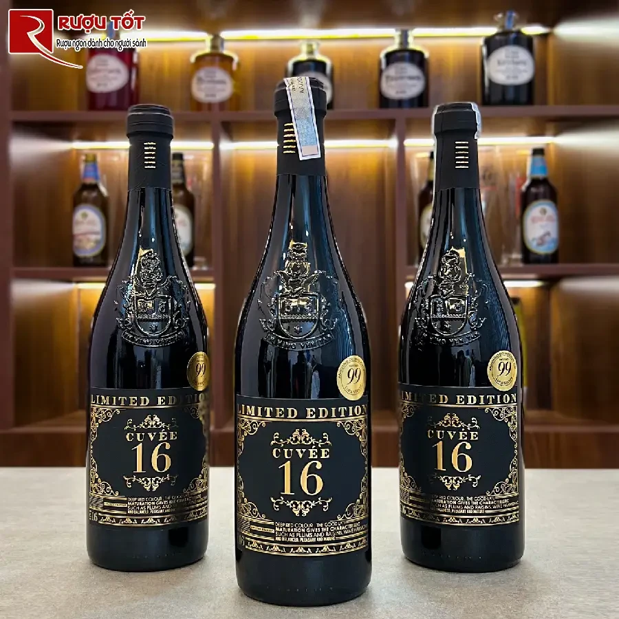 ruou vang cuvee 16 limited edition