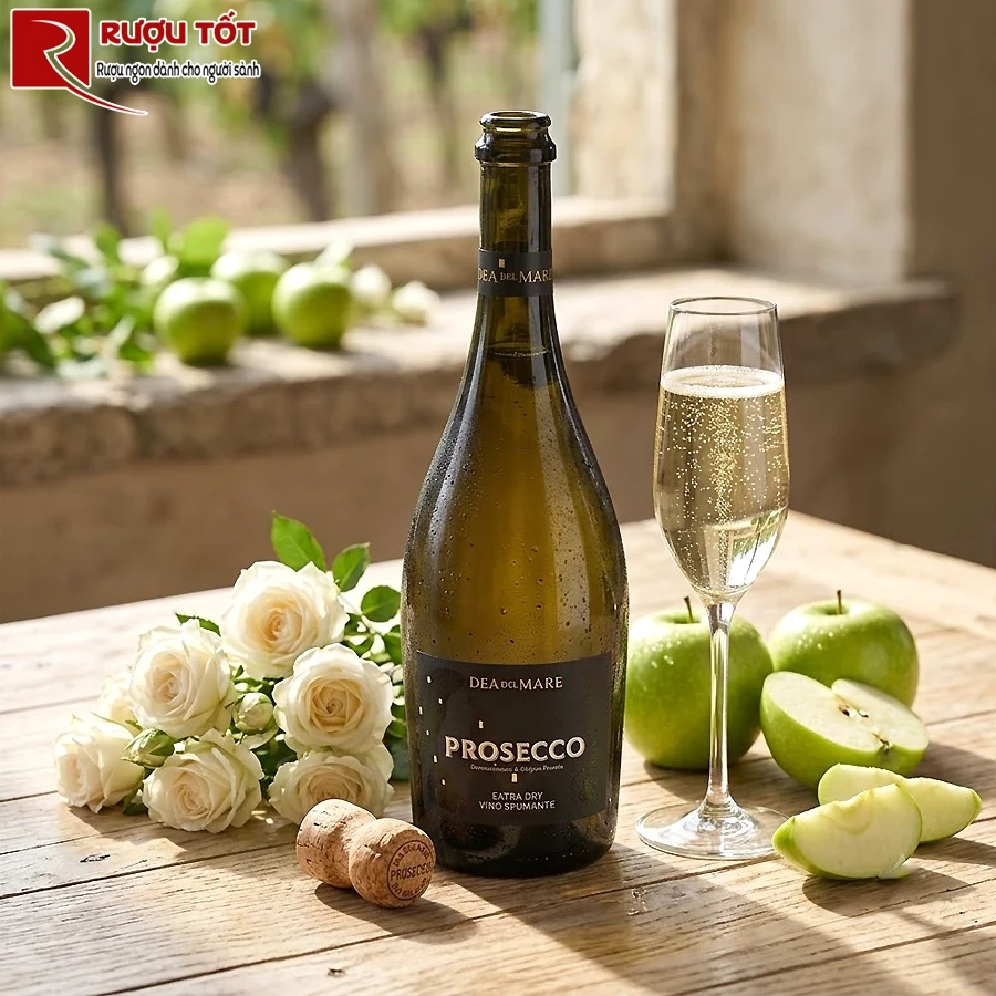 Rượu vang Dea Del Mare Vino Spumante Extra Dry