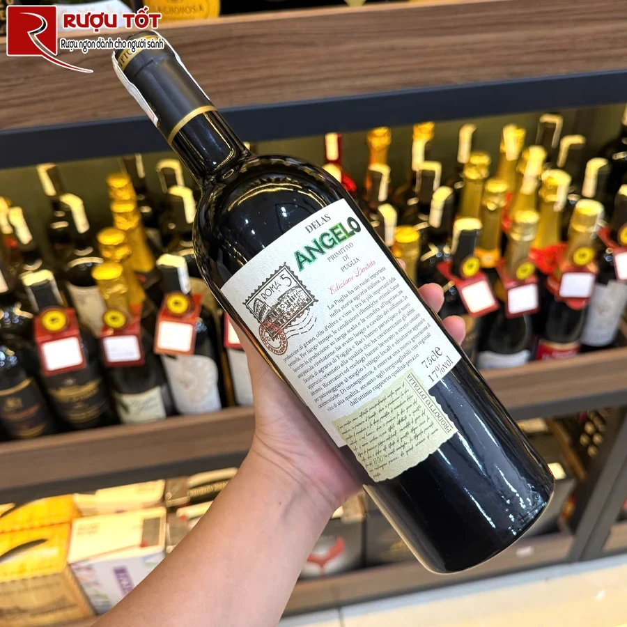 Rượu vang Delas Angelo