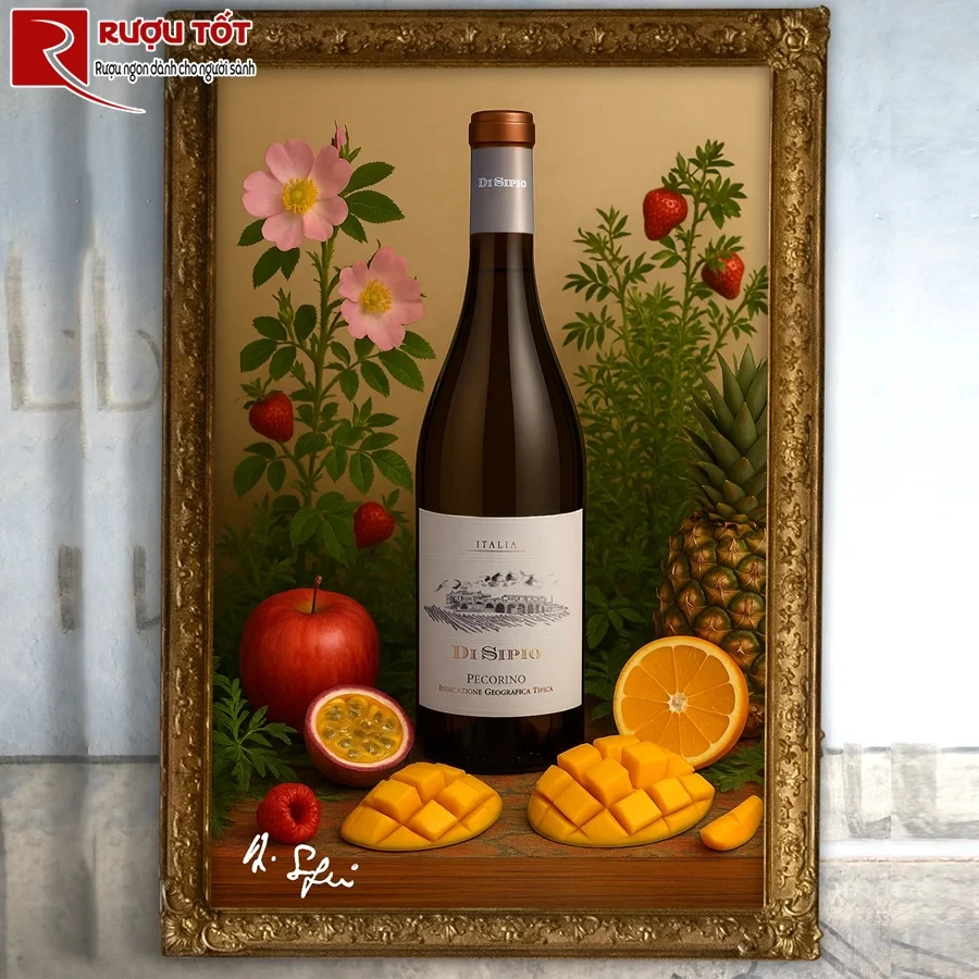Rượu vang Di Sipio Pecorino Terre di Chieti