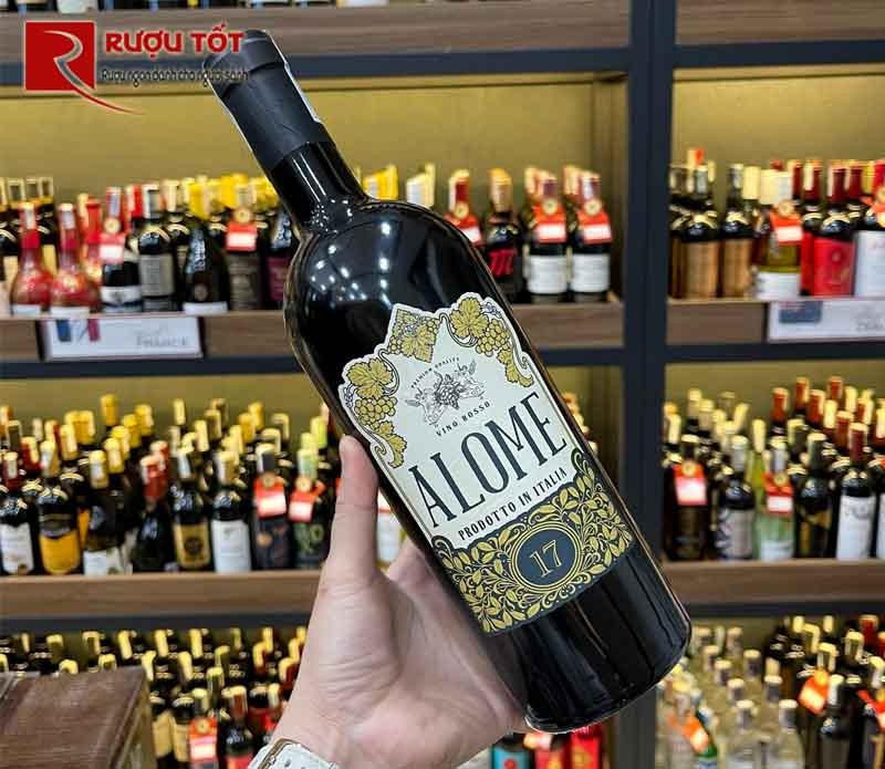 Rượu vang đỏ Alome