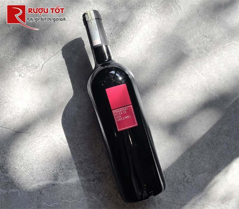 Rượu vang đỏ Feudi di San Gregorio Primitivo