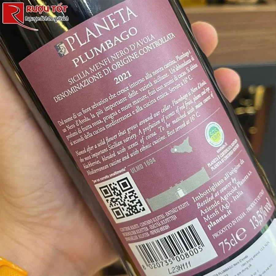 Rượu vang đỏ Planeta Plumbago