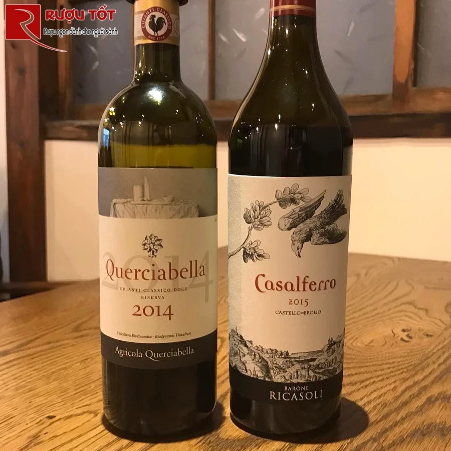 Rượu vang đỏ Ricasoli Casalferro Merlot