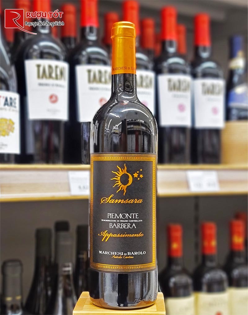 Rượu vang đỏ Samsara Barbera