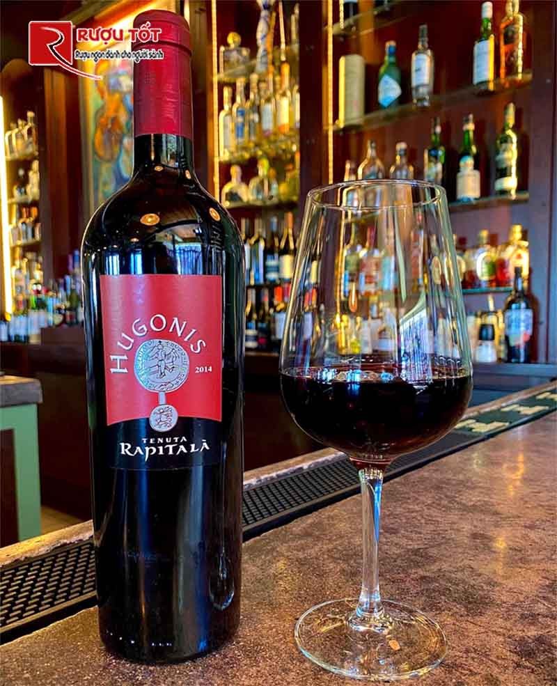 Rượu vang đỏ Tenuta Rapitala Hugonis Sicilia