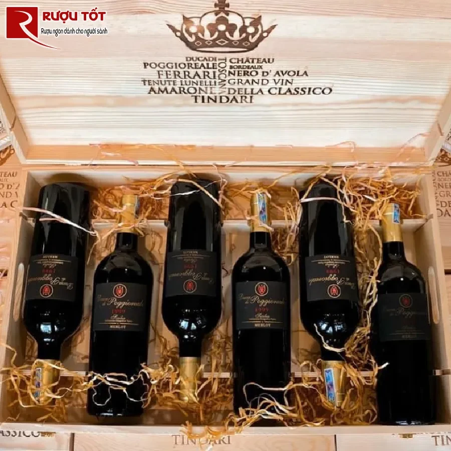 ruou vang duca di poggioreale