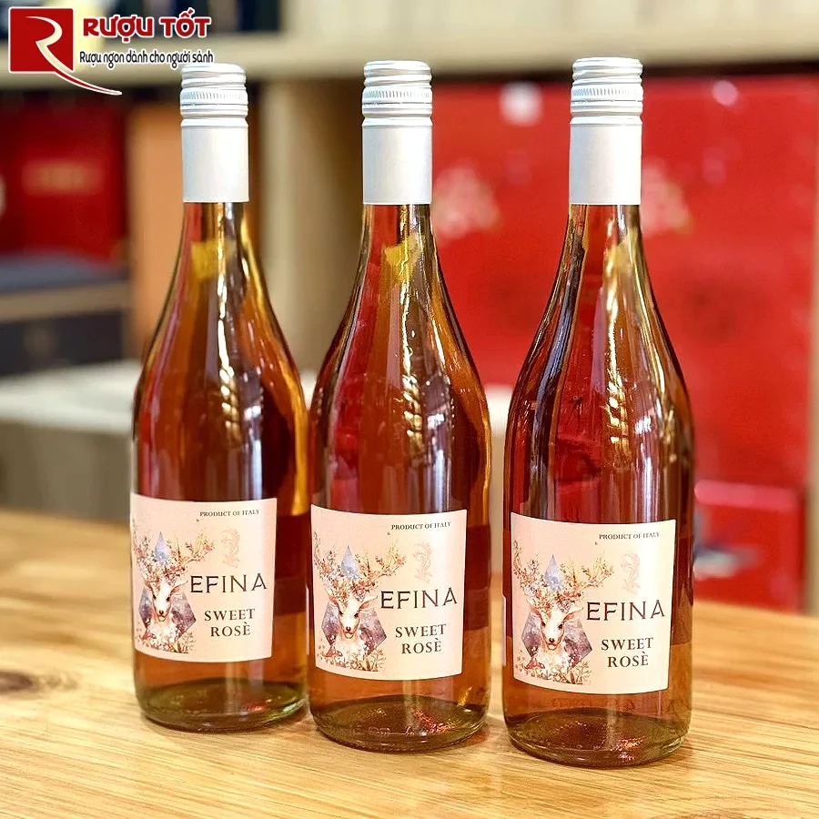 Rượu vang Efina Sweet Rose