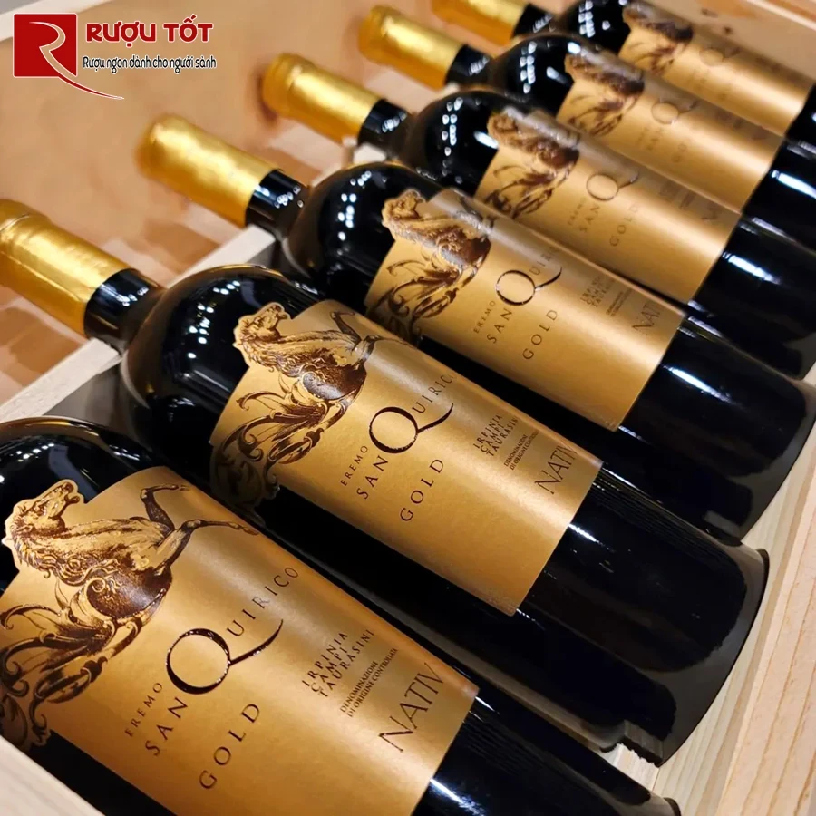 ruou vang Eremo San Quirico Gold