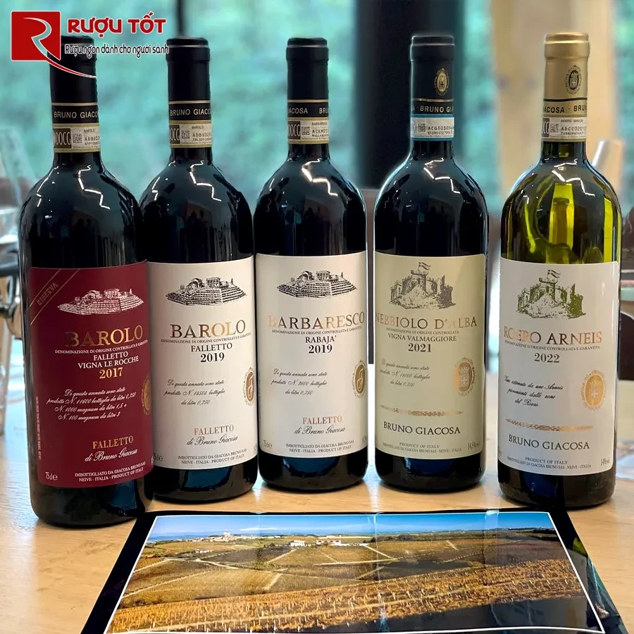 Rượu vang Falletto di Bruno Giacosa Dolcetto