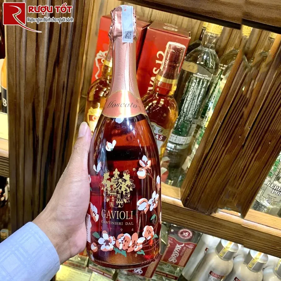 Rượu vang Gavioli Moscato