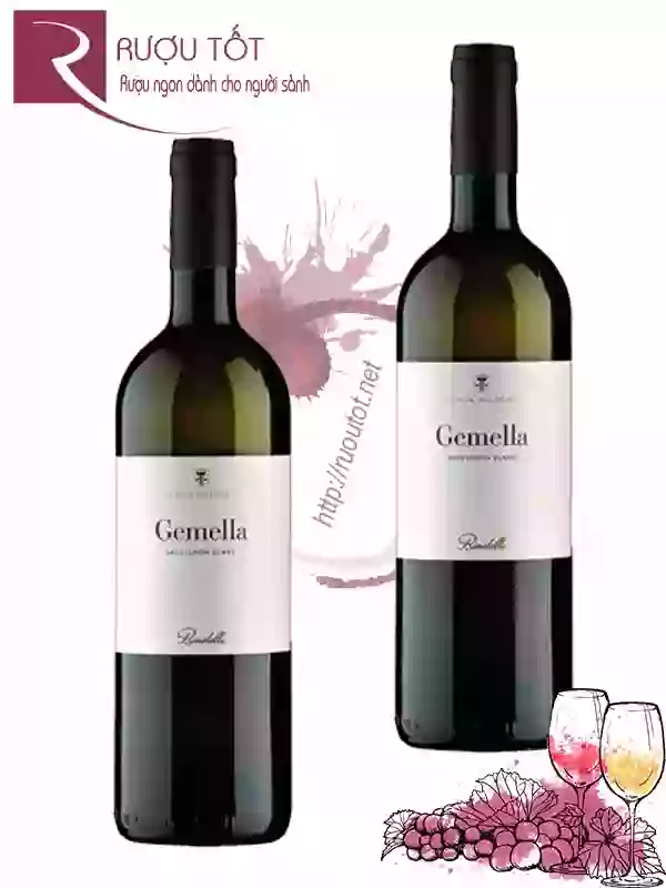Rượu vang Gemella Toscana Sauvignon Blanc IGT