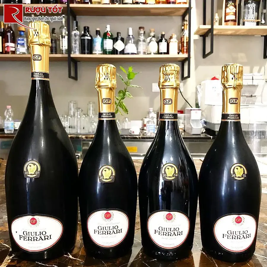 ruou vang giulio ferrari riserva del fondatore trento doc