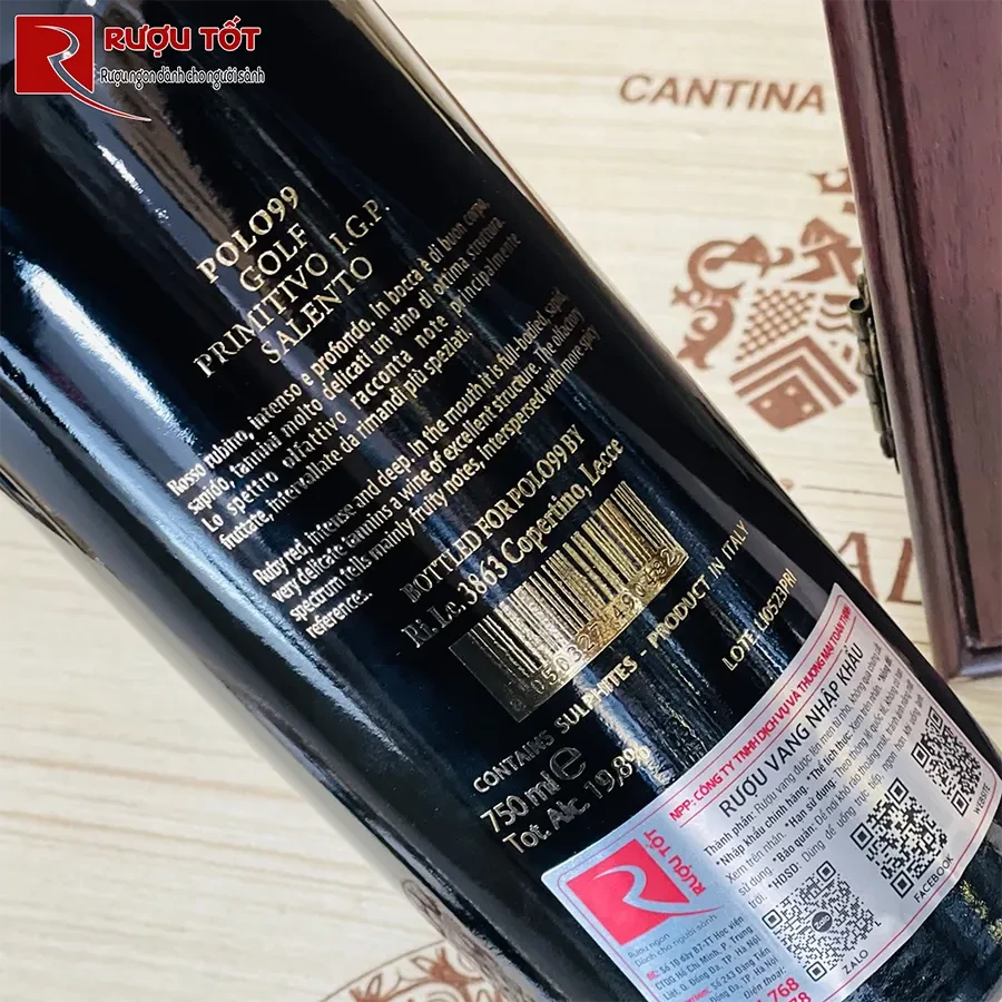 rượu vang golf limited