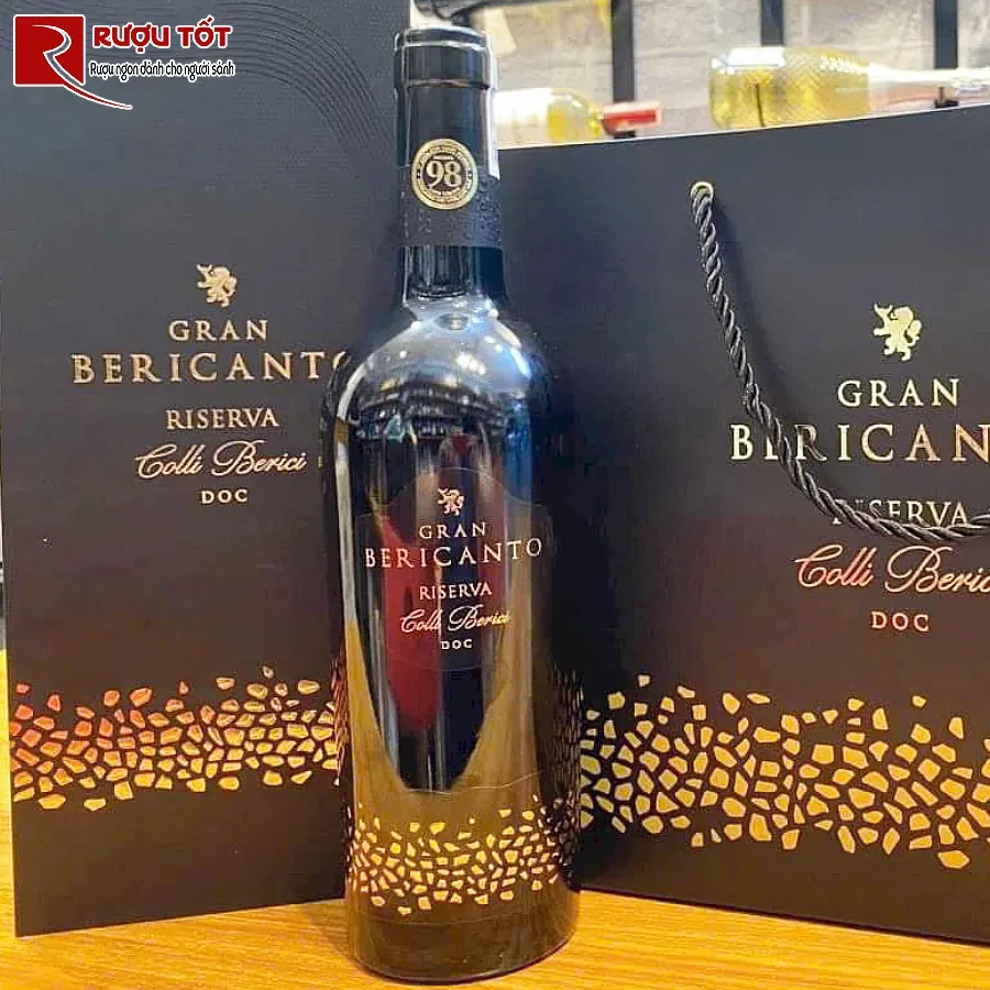 ruou vang gran bericanto riserva