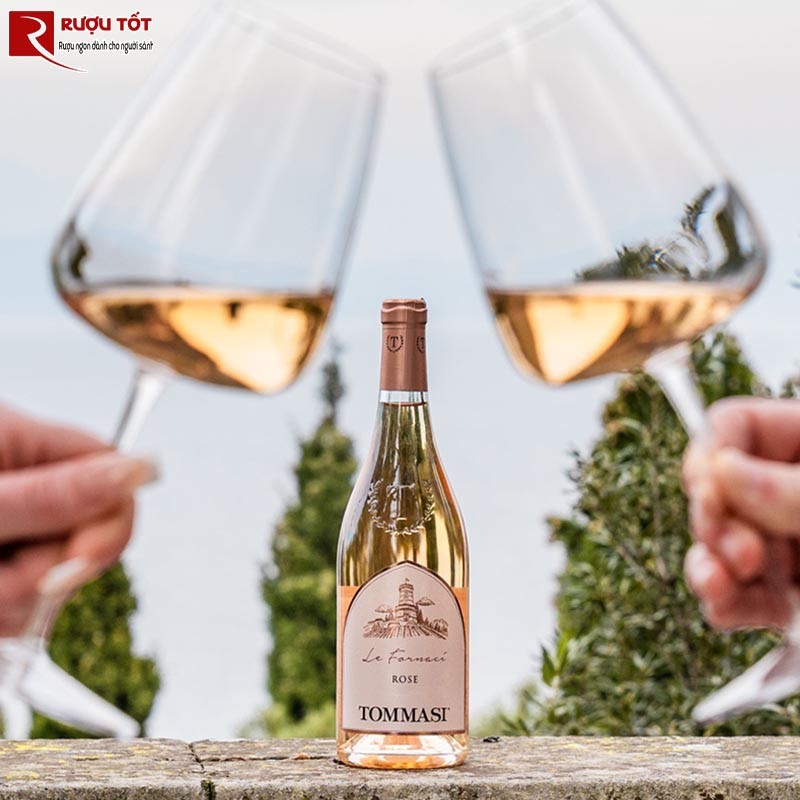 Rượu vang hồng Tommasi le Fornaci Rose
