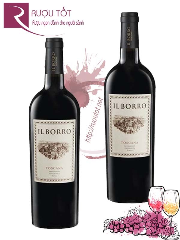 Rượu vang Il Borro IGT Toscana Rosso 96 điểm Hảo hạng