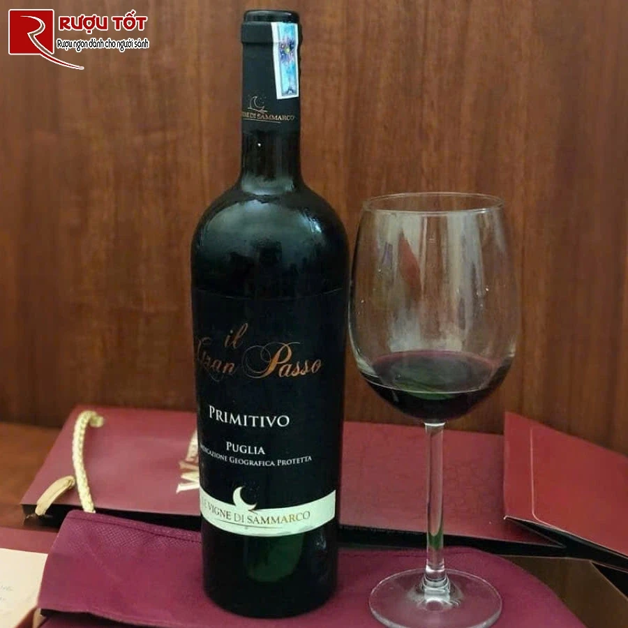 ruou vang il gran passo primitivo puglia gia re