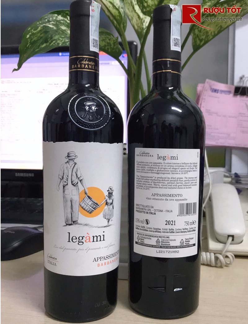 rượu vang Legami