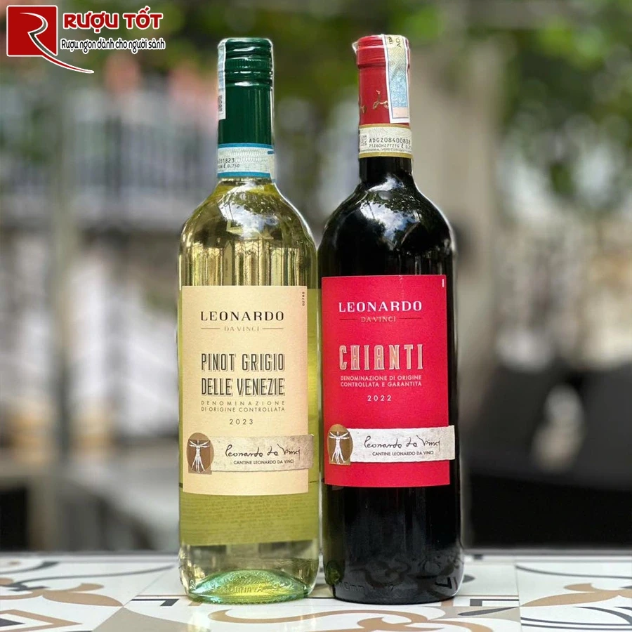Rượu vang Leonardo Da Vinci Chianti-1