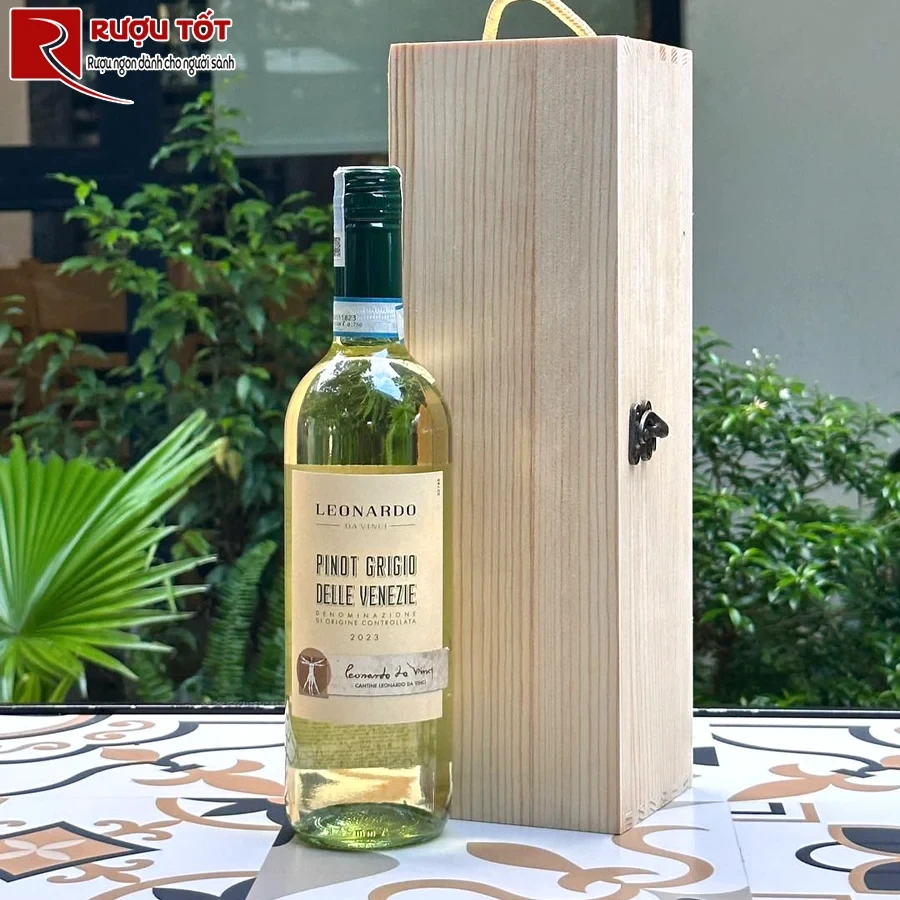 Rượu vang Leonardo da Vinci Pinot Grigio
