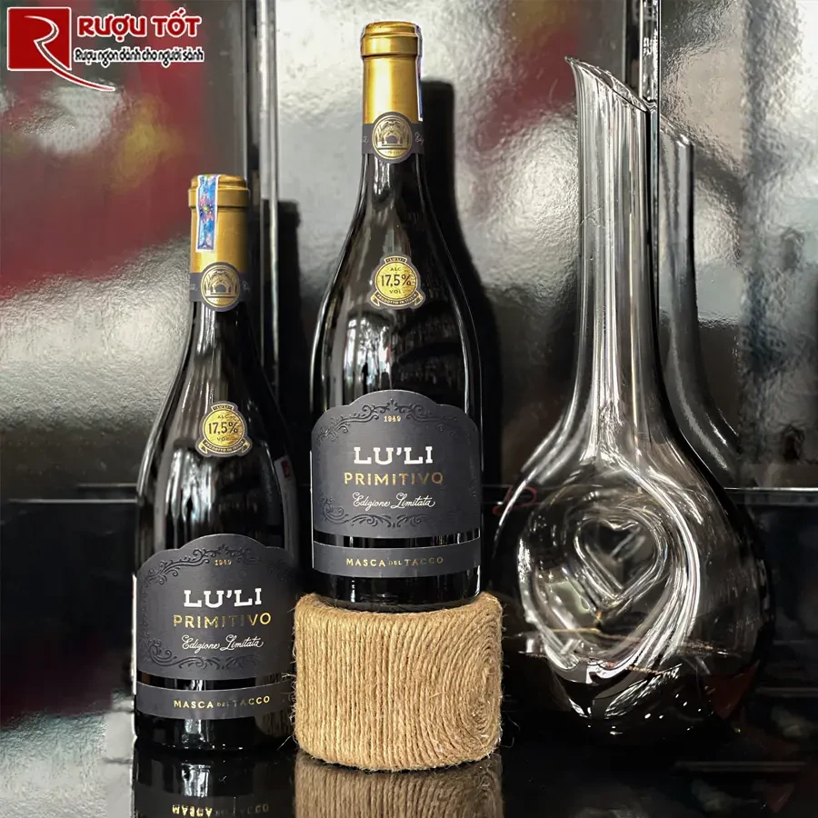 Ruou vang Luli Primitivo 750ml