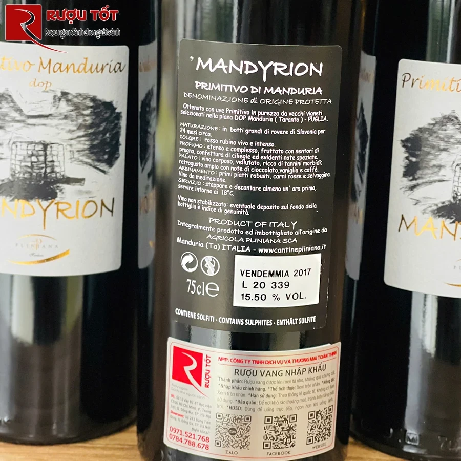 Rượu vang Mandyrion