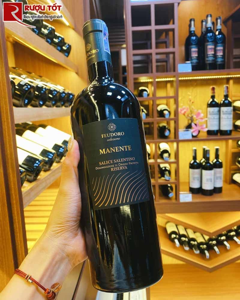 Rượu vang Manente Salice Salentino Riserva