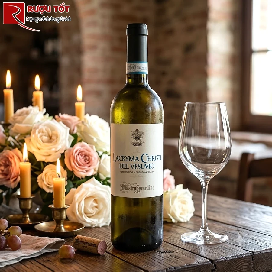 Rượu vang Mastroberardino Lacryma Christi Del Vesuvio Bianco