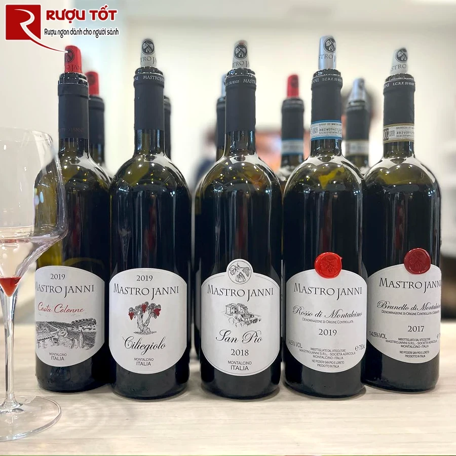 Rượu vang Mastrojanni Ciliegiolo Rosso di Toscana