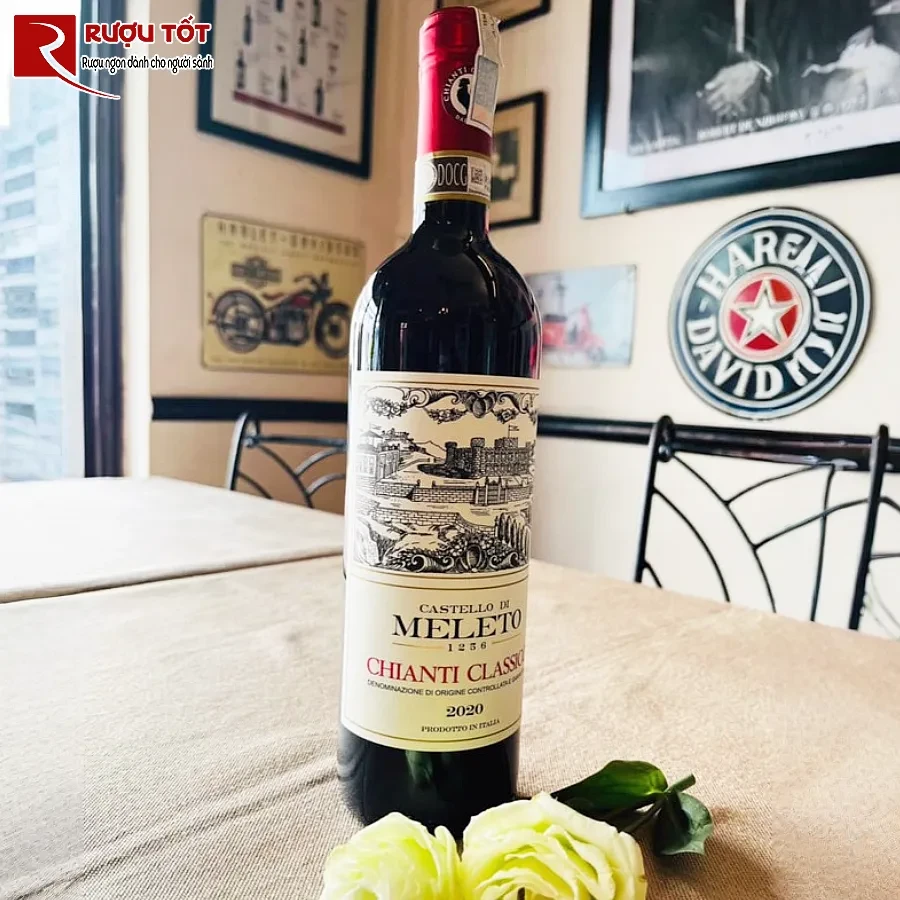 ruou vang meleto chianti classico docg