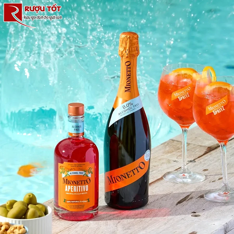 Rượu vang Mionetto 0 Alcohol Free